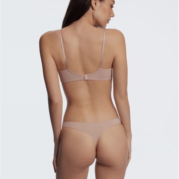 Skarlett Blue Women's Entice Front Lace Thong - Romance/Rose Gold Size S NWT - Picture 4 of 5